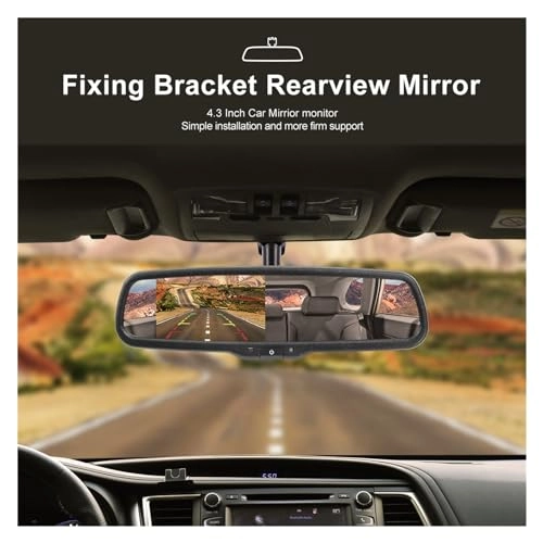 Rear View Camera - 4.3 Inch LCD Mirror Monitor
