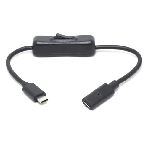 Power Switch Button - Male to Female TYPE-C