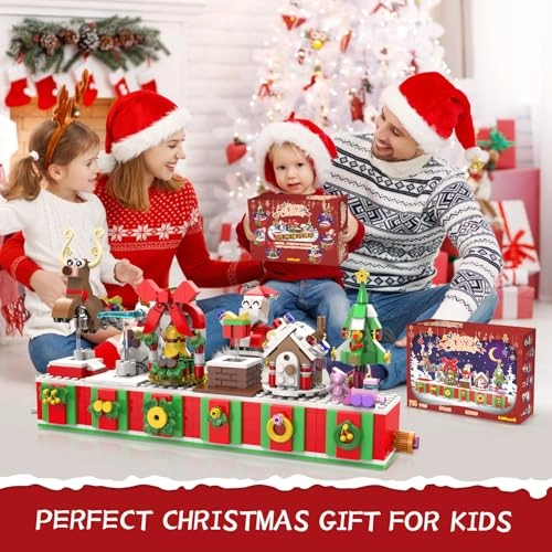 Christmas Building Blocks Set - Christmas