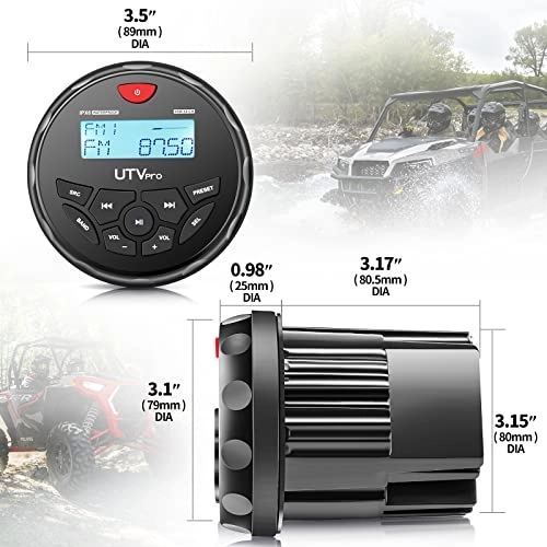 Marine Audio System - 6.5 Inch 180 Watt