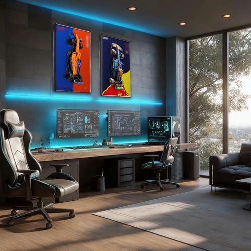 Display Wall Frame - for Lego 42141 LED Mirror