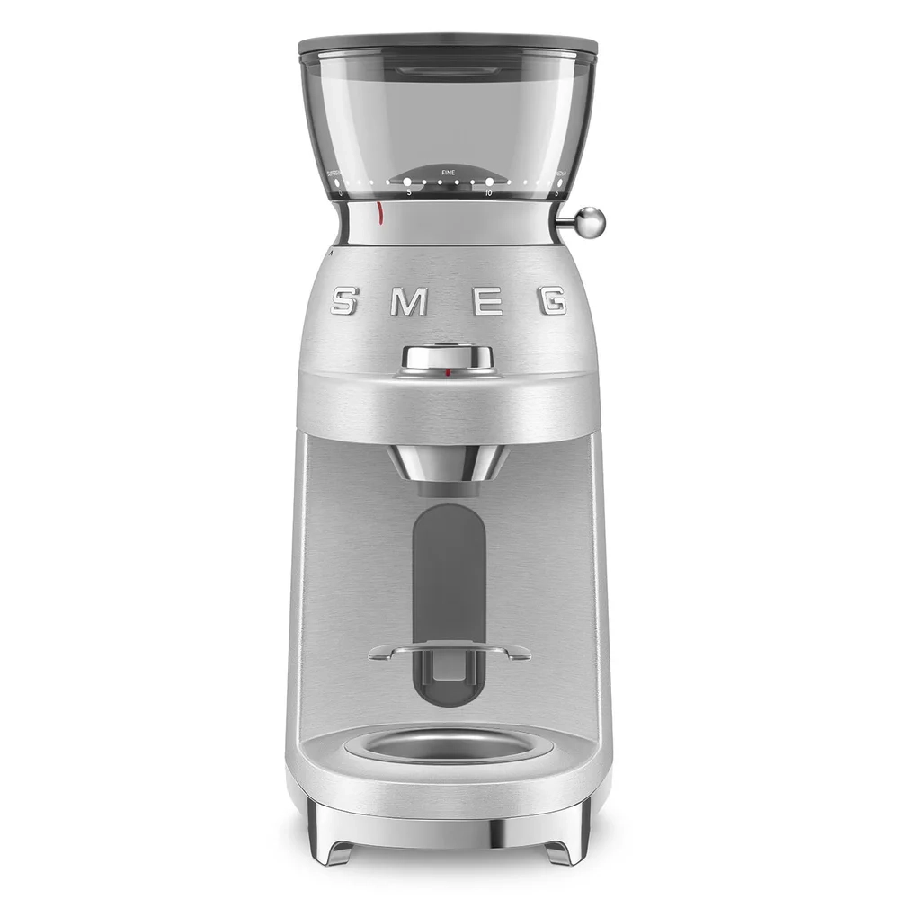 Smeg 50's Style Coffee Grinder - 240 g 150 W Silver