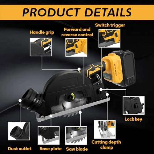DW- CIRCULAR SAW-DE Cordless (Bare Tool)