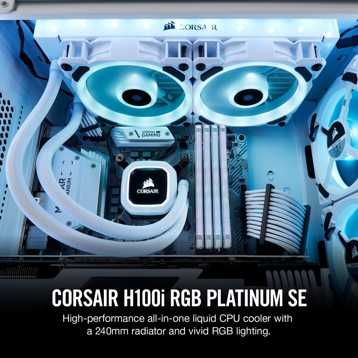 H100i RGB PLATINUM SE - 2 fan(s)