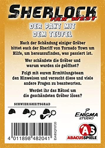 Sherlock Far West: The Pact with the Devil - Card Game (German)