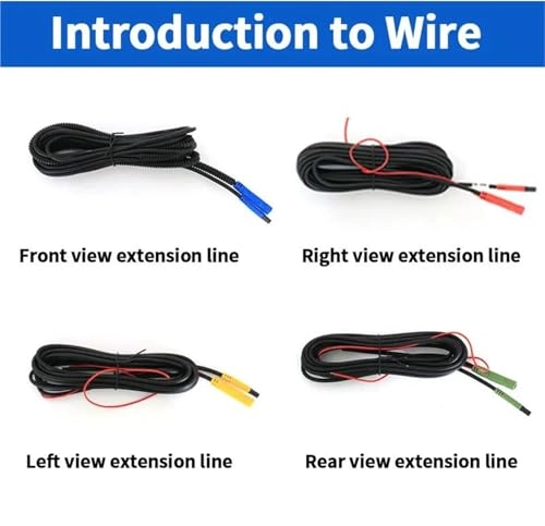 Rear View Camera Fisheye - Night vision Wired 1080P