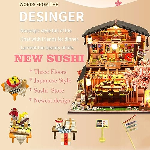 DIY Miniature Dollhouse Kit - 124 scale