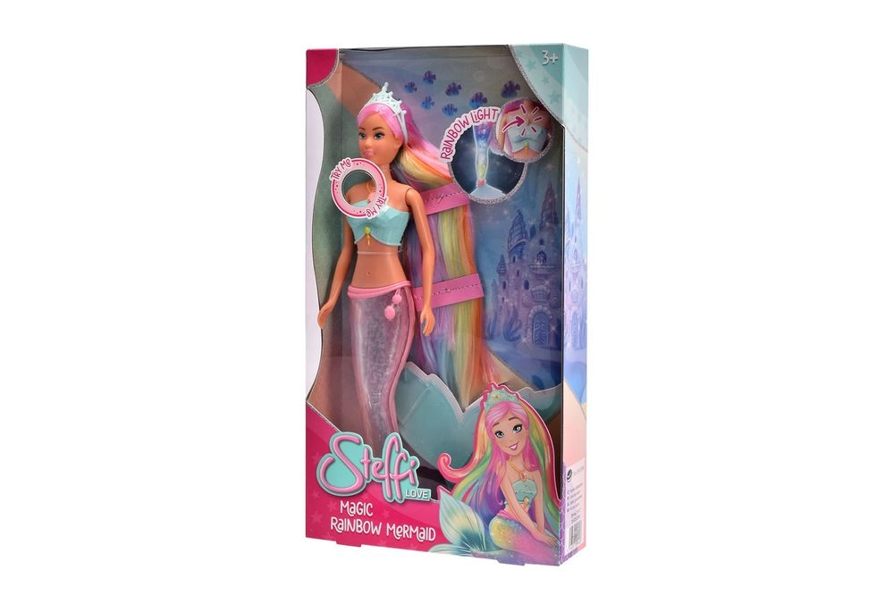 Simba Steffi Love Magic Rainbow Mermaid 39 cm Lights