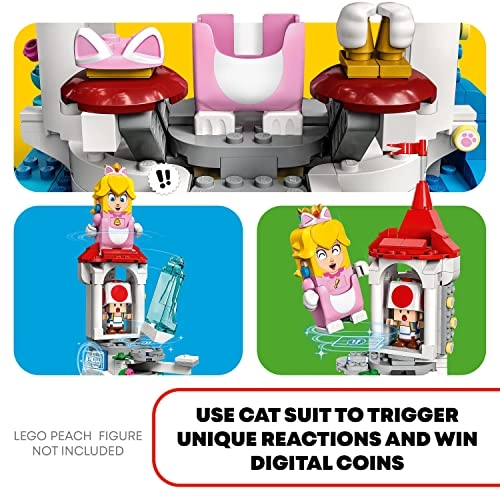 Super Mario Cat Peach Suit and Frozen Tower Expansion Set (71407)