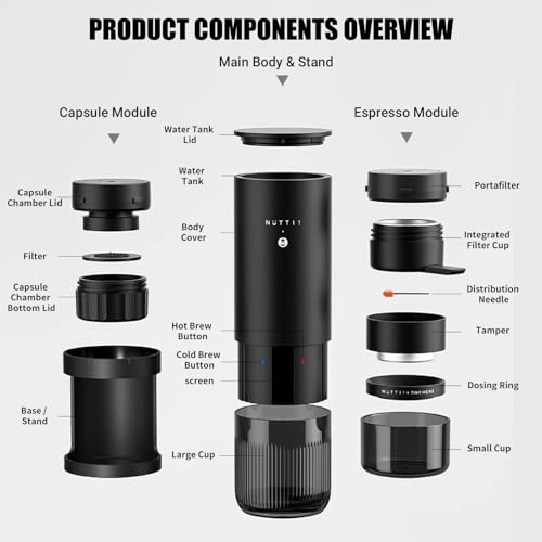 E-coffee - 65 Milliliters Ground & Capsule