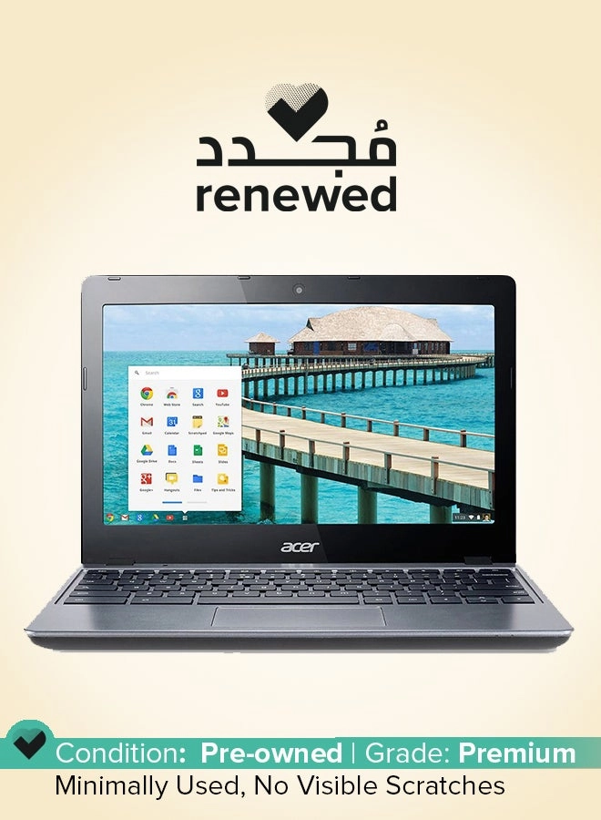 (Renewed) Chromebook C720 - 11.6'' Celeron N4020 2GB DDR3 16GB SSD