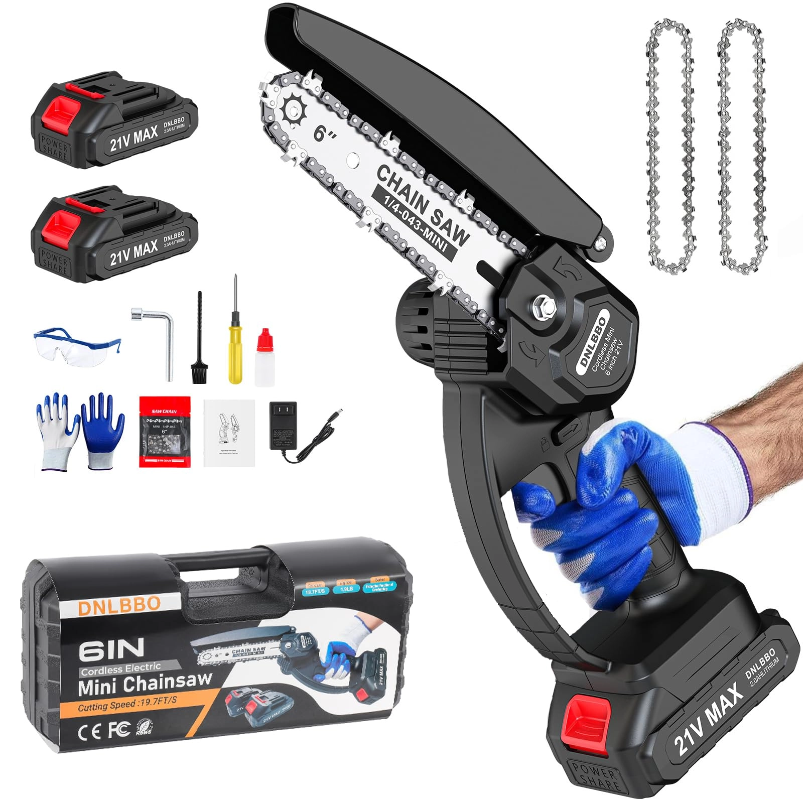 DNLBBO Mini Chainsaw - 700W