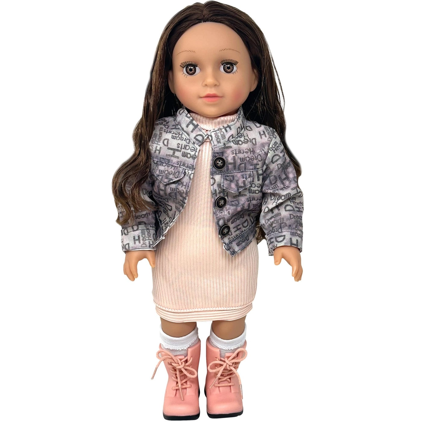 18 Inch Doll - Soft Body Soft Hair Poseable Vinyl Arms Legs Set
