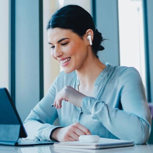 Quad Mic ENC TWS Earphone - Wireless Earbud