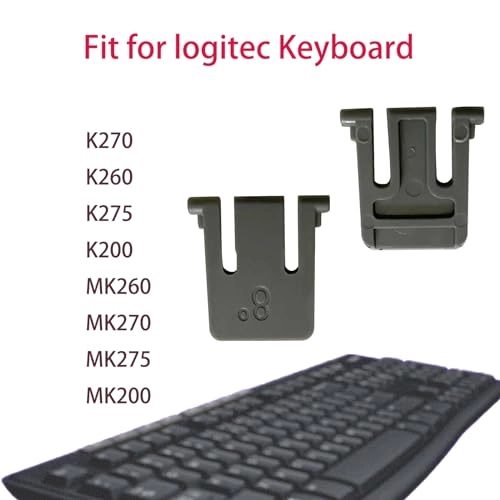 Keyboard Feet - 2 PCS Gray Fits Logitech K270 K260 K275 K200
