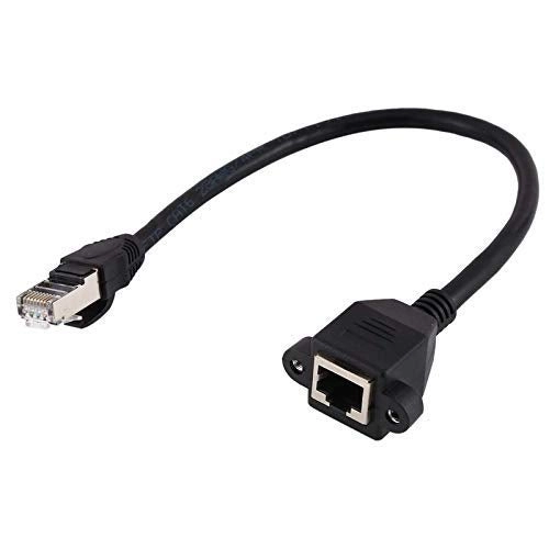 LipiWorld Rj45 Male to Female LAN Cable - 30cm