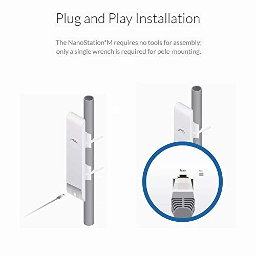 NanoStation M5 - 150+Mbps 802.11ac