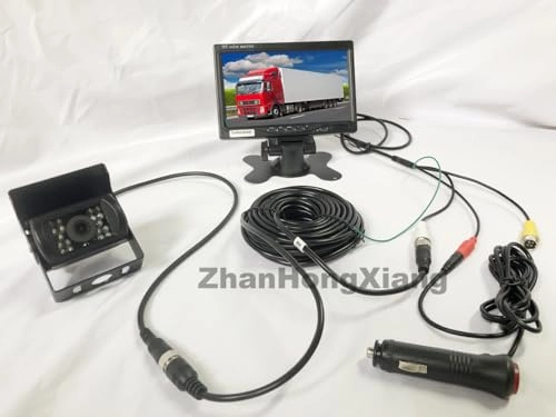 7" Rear view Monitor - 800x480 + 18 LED Reversing Camera - Night vision 4Pin