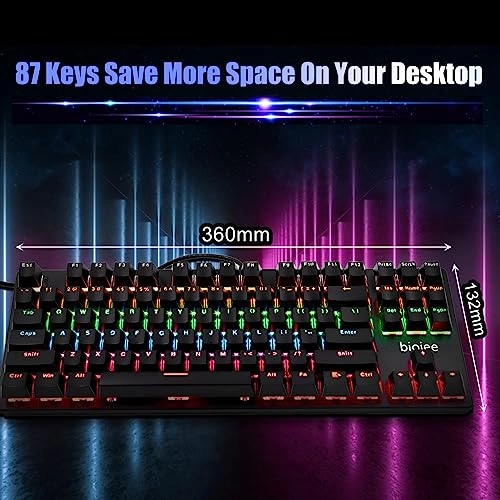 87 Keys Mechanical Keyboard - Wired