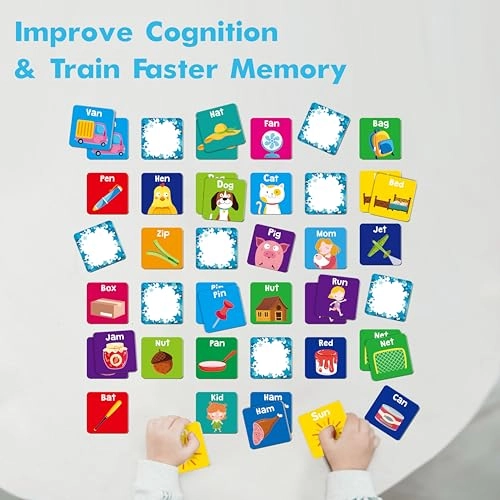 CVC Word Matching Game - 3-6 years 1 pieces