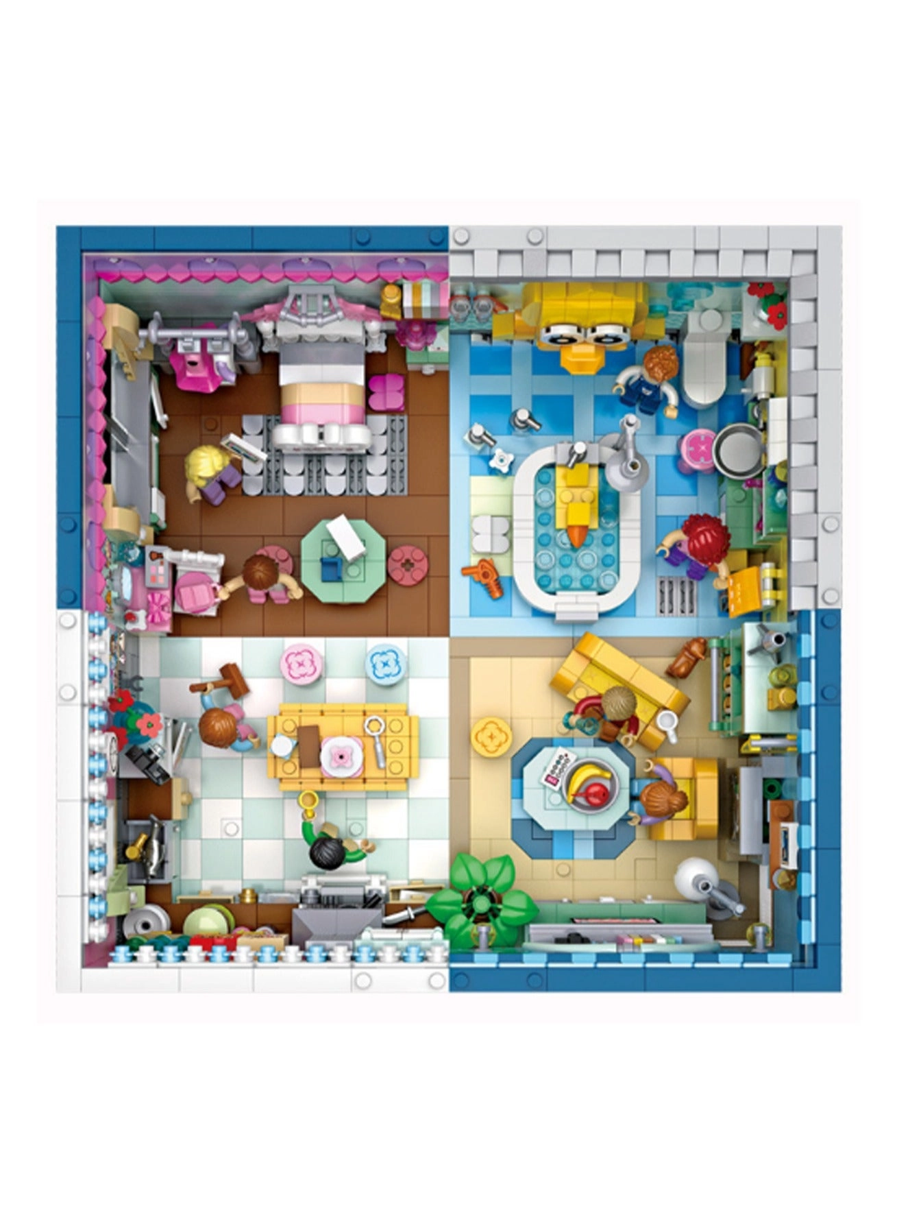 Living Room Model Set - 541 pcs Home Decorations