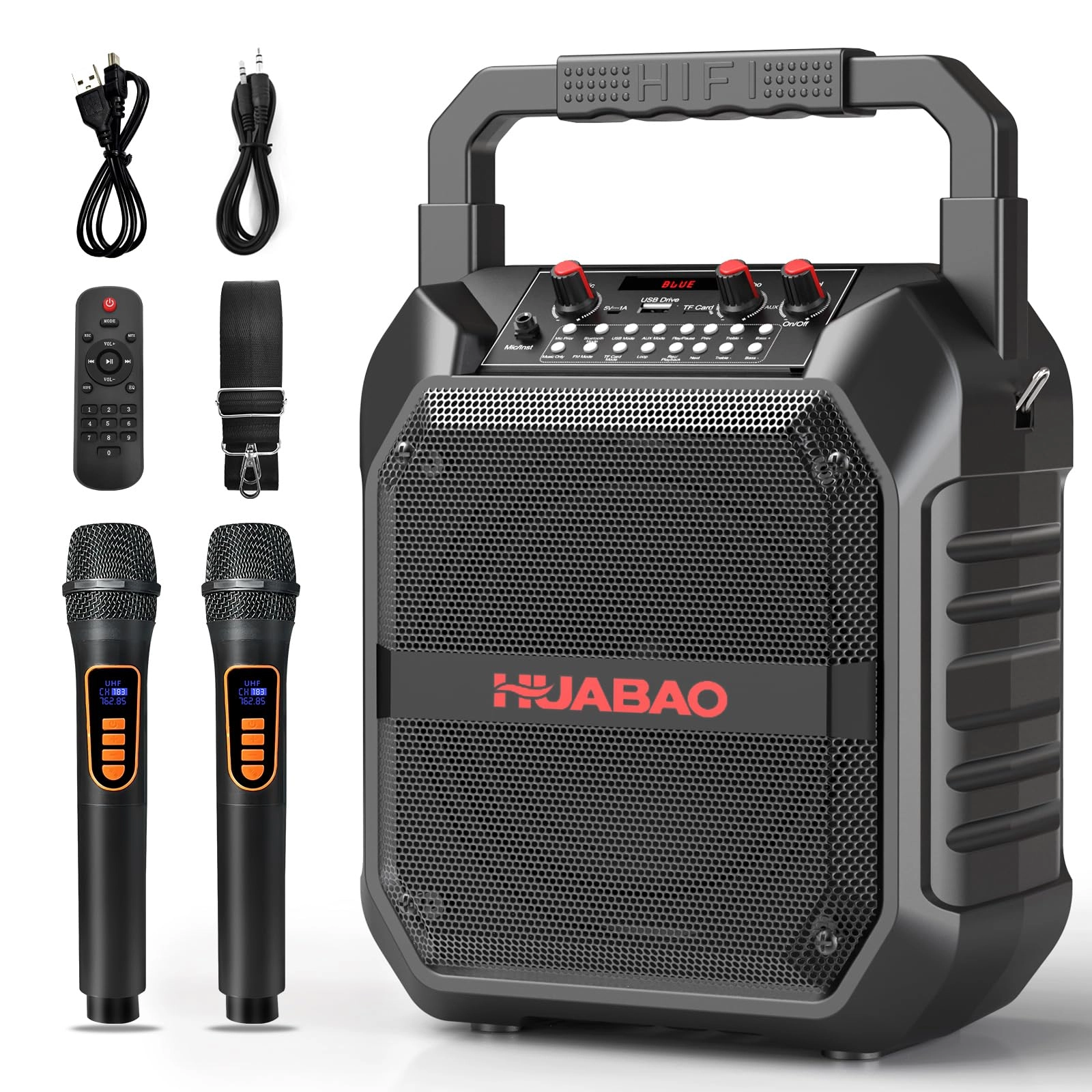 HUABAO Karaoke Machine - 2 15W