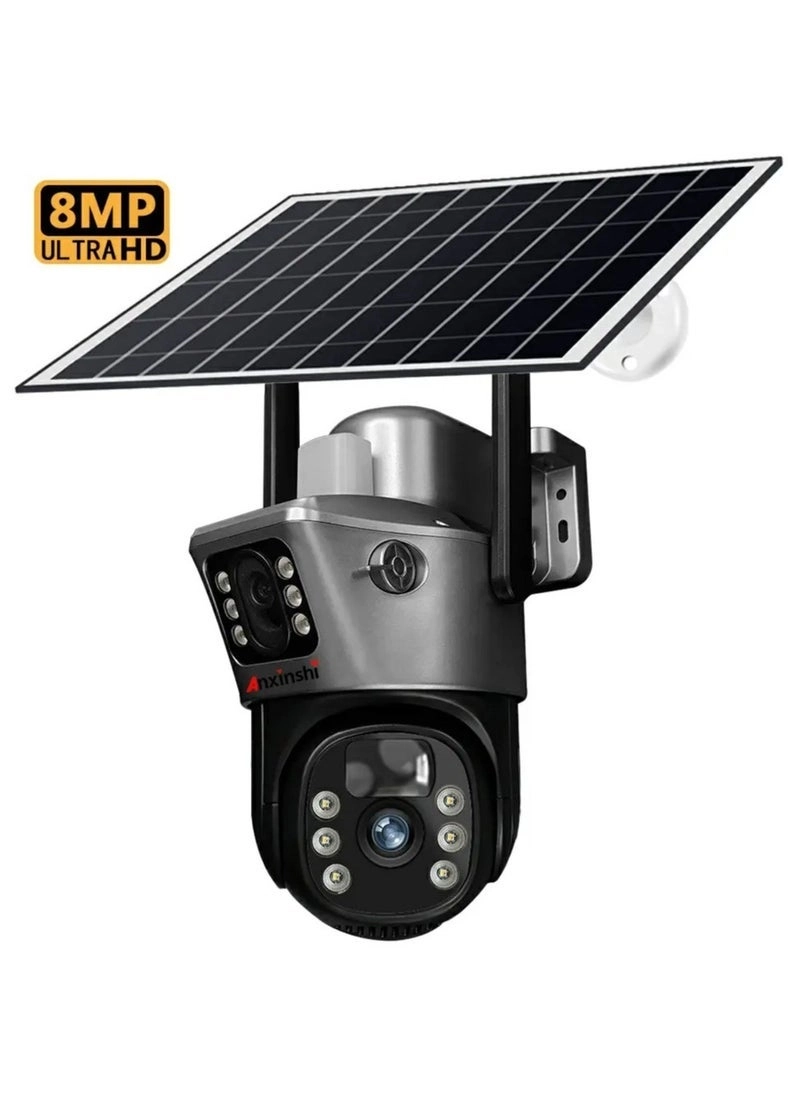 4G Smart Solar Security Camera 8MP