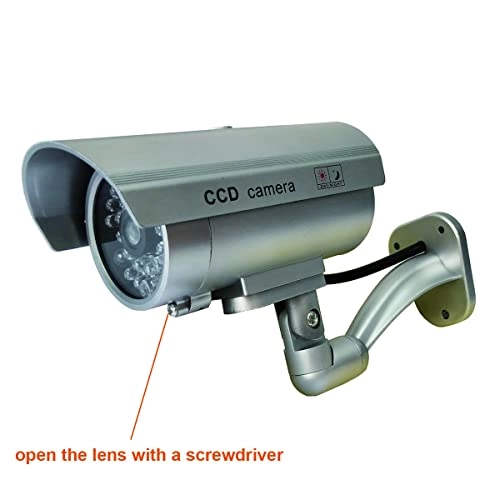 Dummy Security Camera Bullet - Indoor or Outdoor Pack