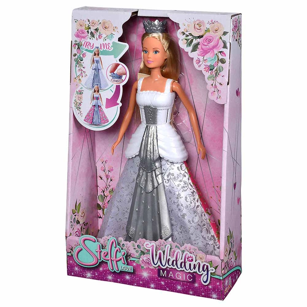 Steffi Love Wedding Magic Doll - 29cm Girl Ages 3+
