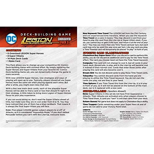 DC Comics Crossover Legion of Super Heroes: Card Game Pack 3