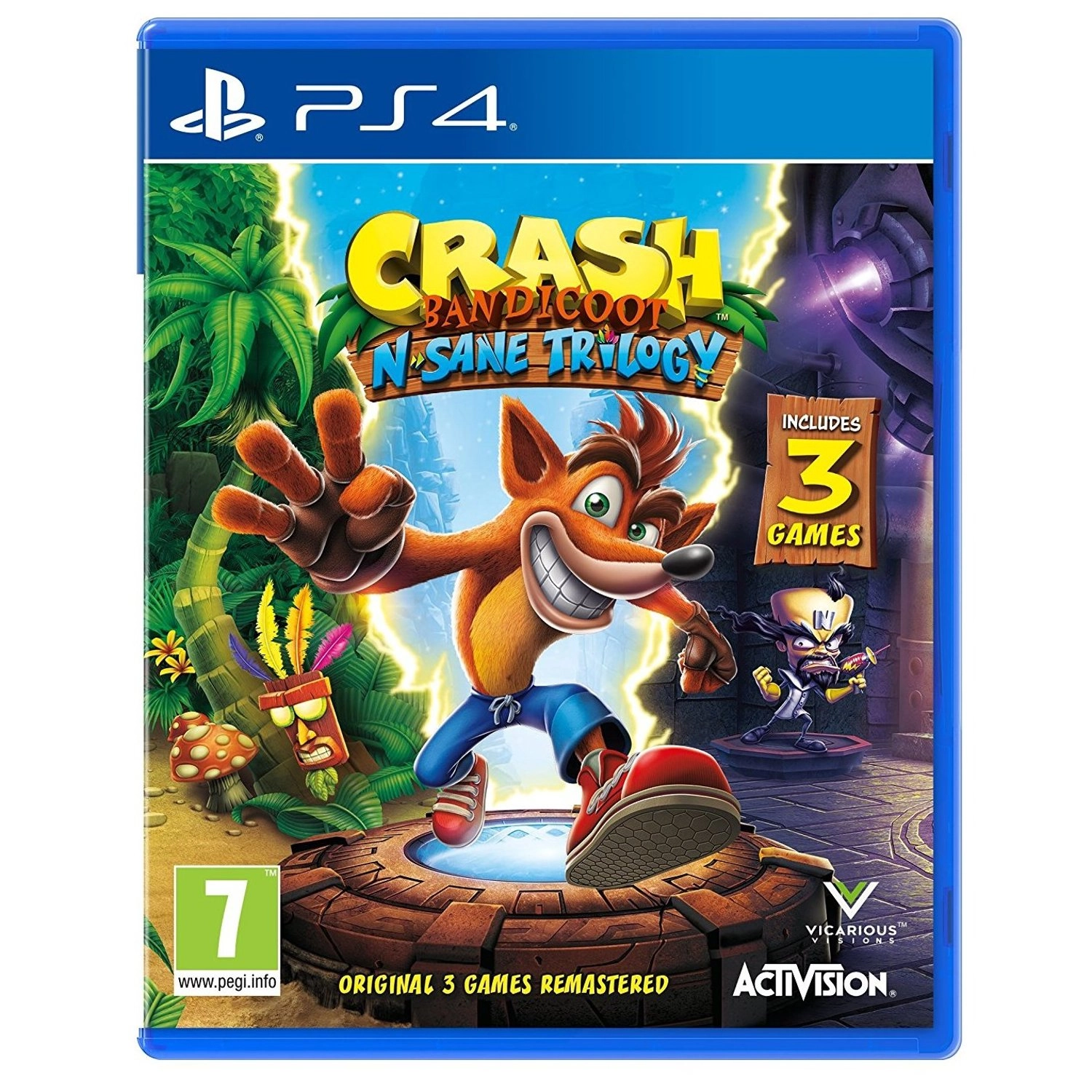 Activision Publishing, Inc. Crash Bandicoot N. Sane Trilogy - PlayStation 4