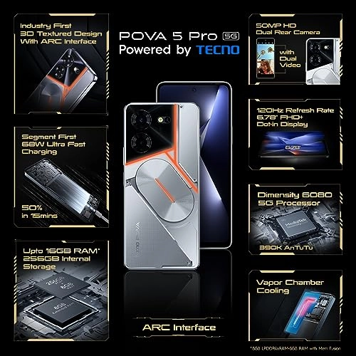 Pova 5 Pro - 8GB 256GB