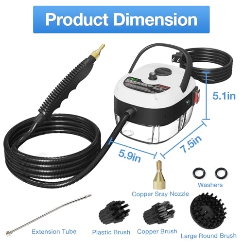 Steam Cleaner - 3BAR 1 Liters