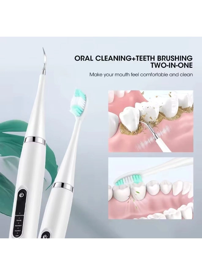 Electric Teeth Cleaner - 31,000 VPM IPX6 Type-C Charging