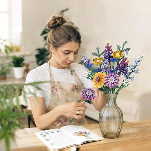 Flower Bouquet - Wildflower Building Set