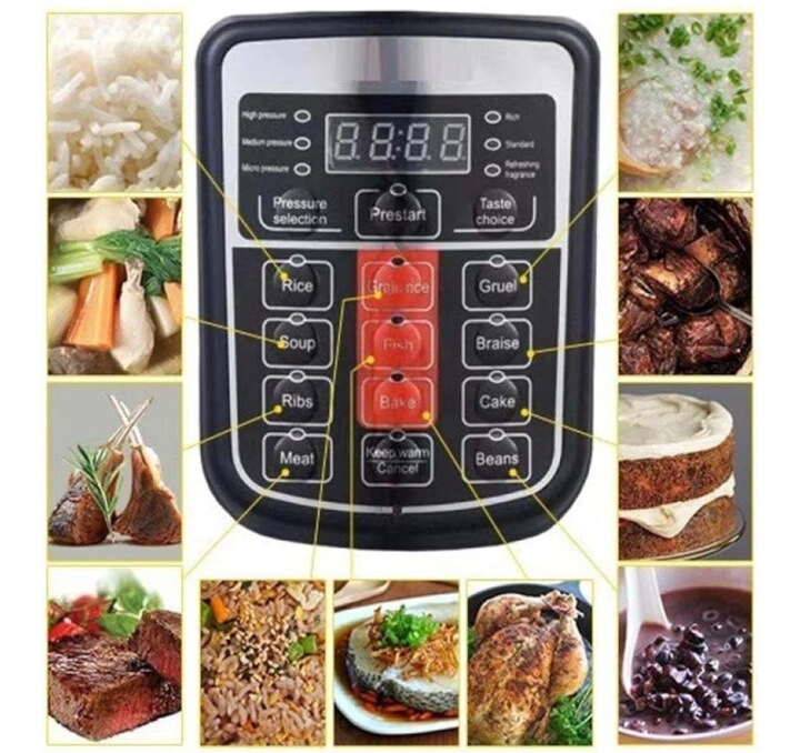 10 in 1 Multi-Function Cooker - 12.5L