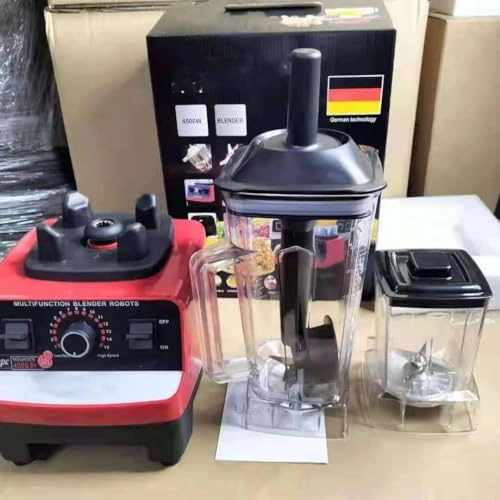 Heavy Duty Commercial Blender - 2-in-1 multifunction Stainless steel blades