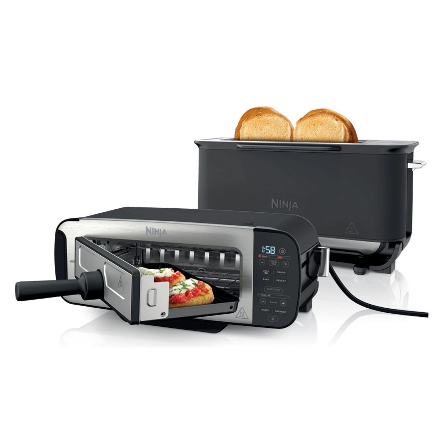Ninja Foodi 3-in-1 Toaster - Flip Design 7 Cooking Functions