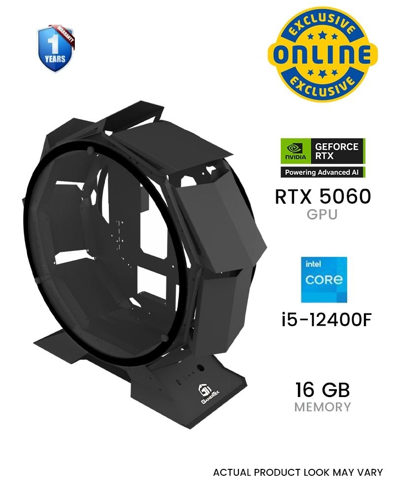 GamerTek Nimbus - i5-12400F 16GB 1TB