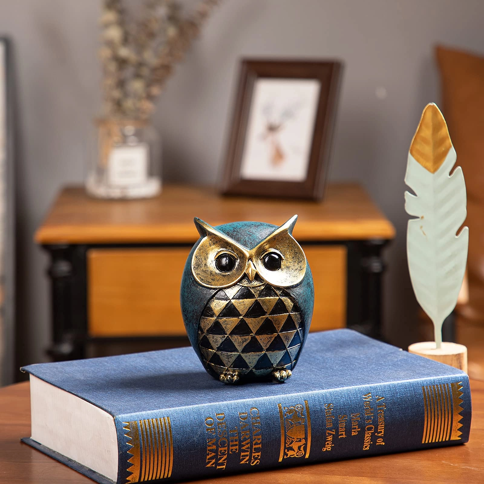 Owl Statue - Resin