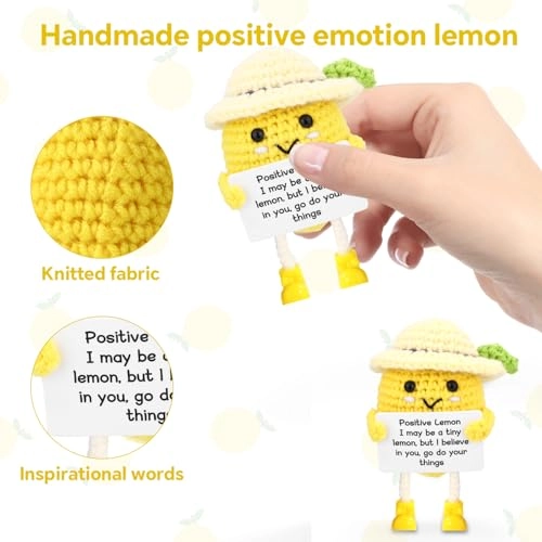 Funny Positive Lemon - 10 cm Cotton
