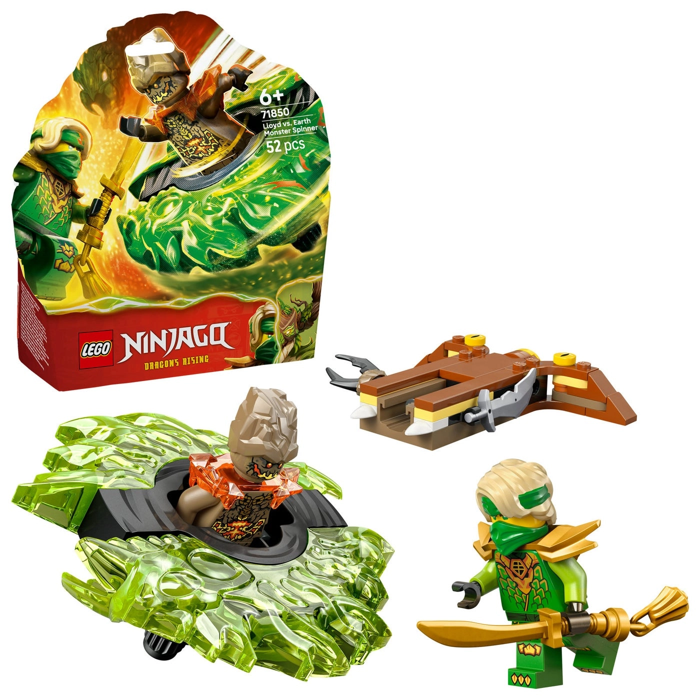 NINJAGO Lloyd vs. Earth Monster Spinner (71850)