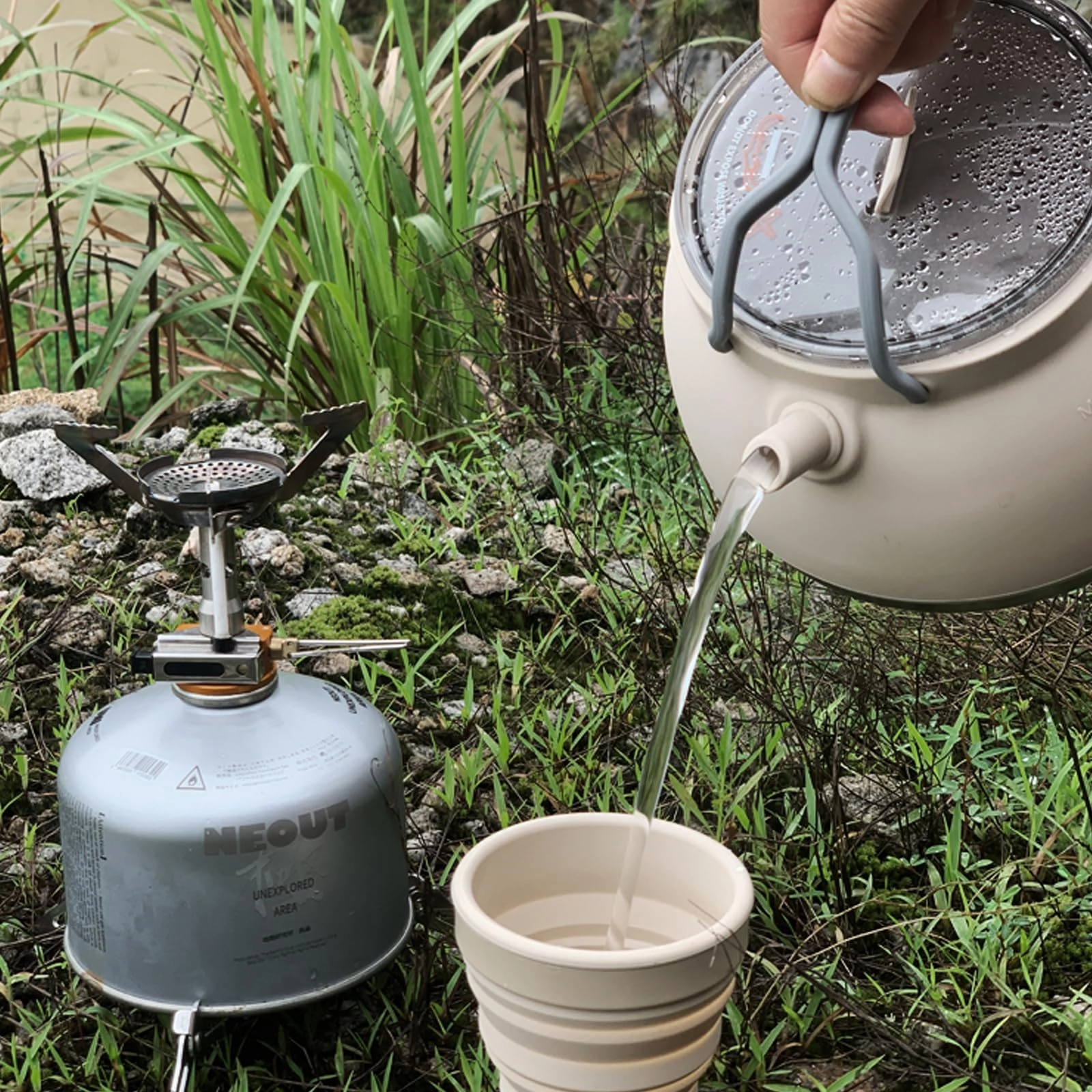 Collapsible Camping Kettle - 1.5L