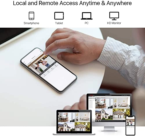 8ch AHD Kit - 4 TB 8 channels