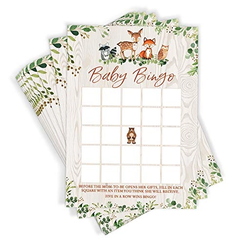 Woodland Baby Shower Game - 50 piece(s)