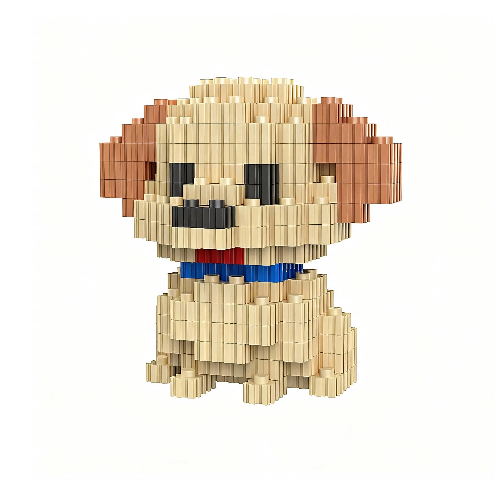 NOOLY Building Bricks for Micro Dogs - Labrador 400 pcs