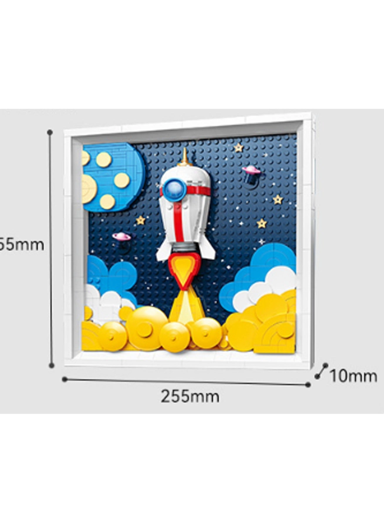 Expedition Star Rocket Mural - Model Set Assembling
