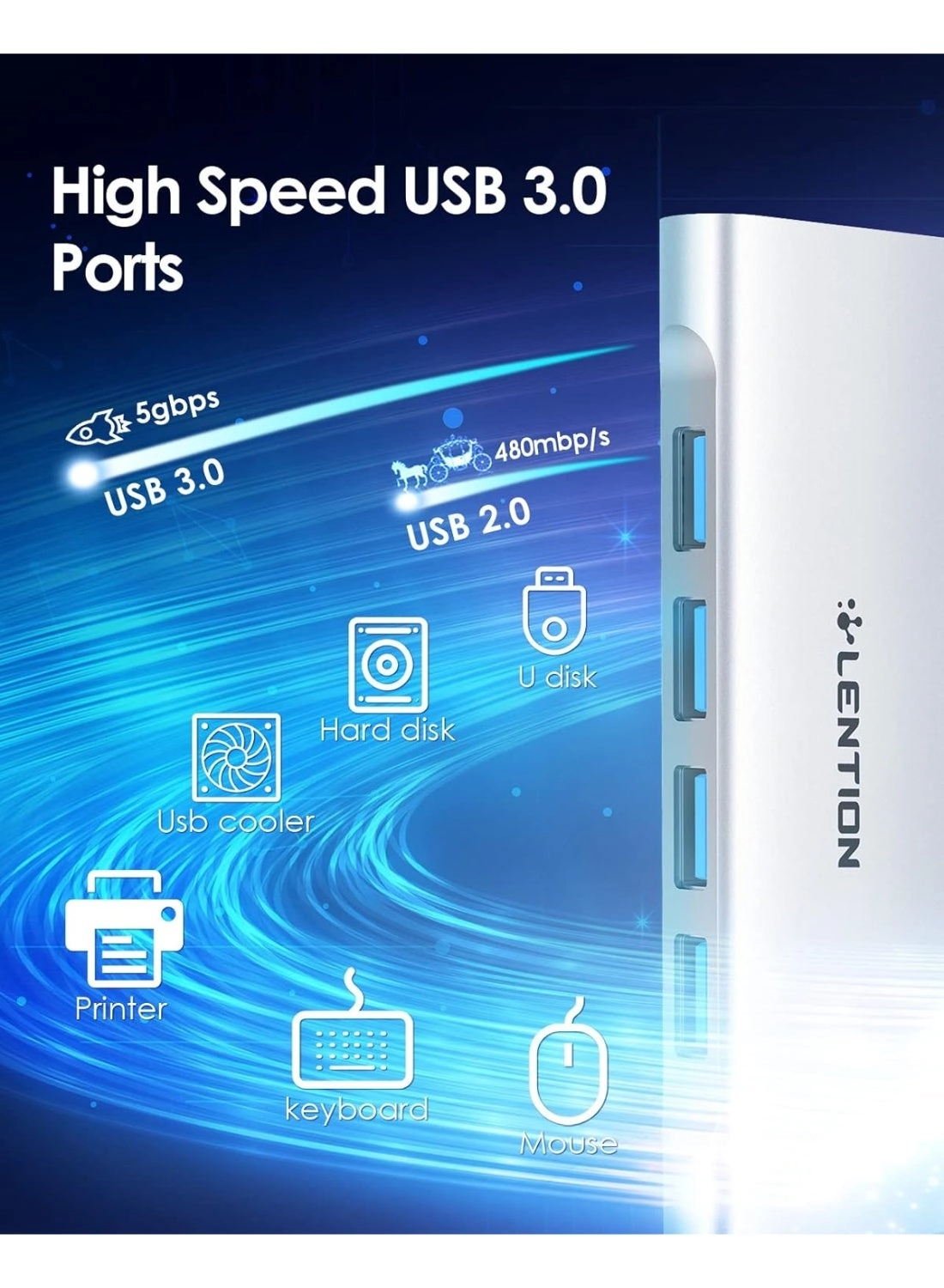 USB C Docking Station - PC