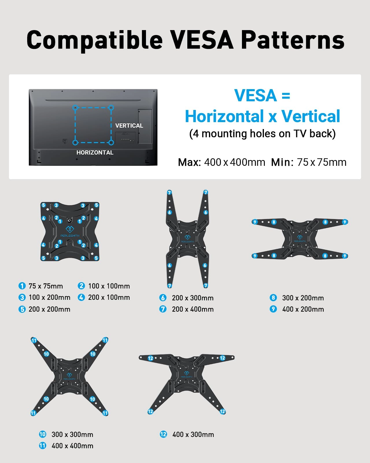 TV Wall Bracket - 35kg 26-60 inch