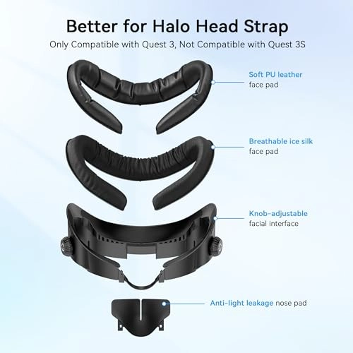 FC4 - Facial Interface Knob Adjustable Compatible with MetaOculus Quest 3